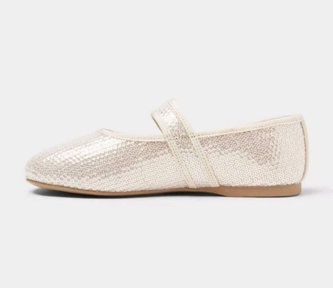 Kids' Quilla Ballet Flats Gold - art class - Size 13
