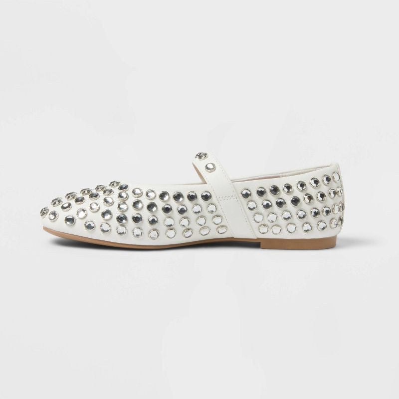 Kids' Toree Rhinestone Ballet Flats - art class - CHOOSE SIZE / COLOR