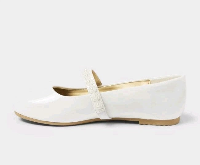 Kids' Brooke Ballet Flats - Cat & Jack™ Black - CHOOSE SIZE / COLOR