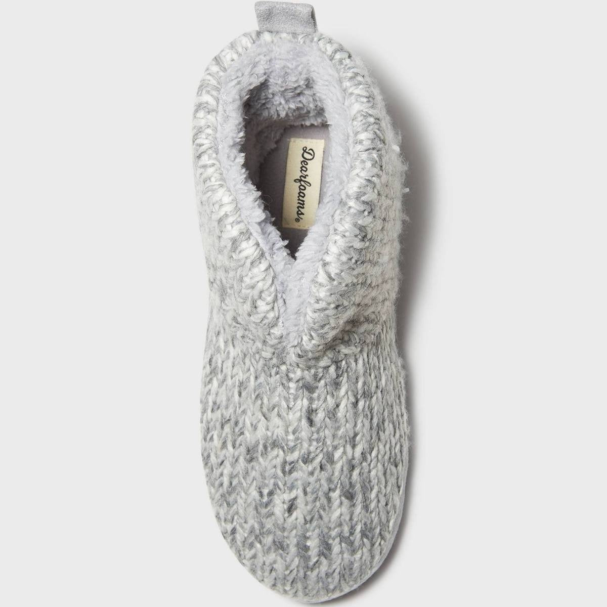 Women's Dearfoams Shoes Dluxe By Dearfoams Carla Bootie Slippers - CHOOSE SIZE