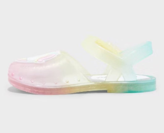 Toddler Lainey Unicorn Jelly Sandals Multicolor - Cat & Jack - SIZE 6