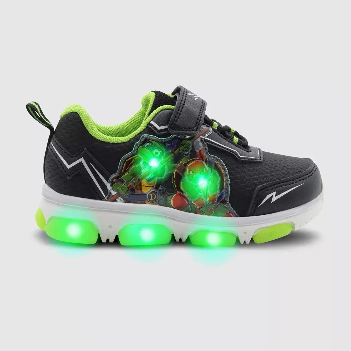 Teenage Mutant Ninja Turtles Boys Light Up Sneakers. Little Kids - Size 9