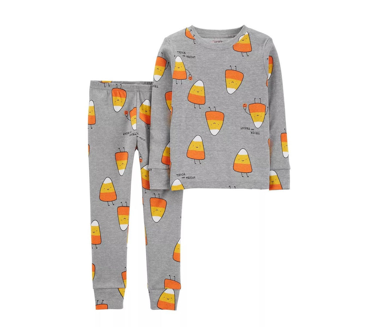 Carter's Toddler Halloween Candy Corn Snug Fit Cotton Pajama Set - 3T