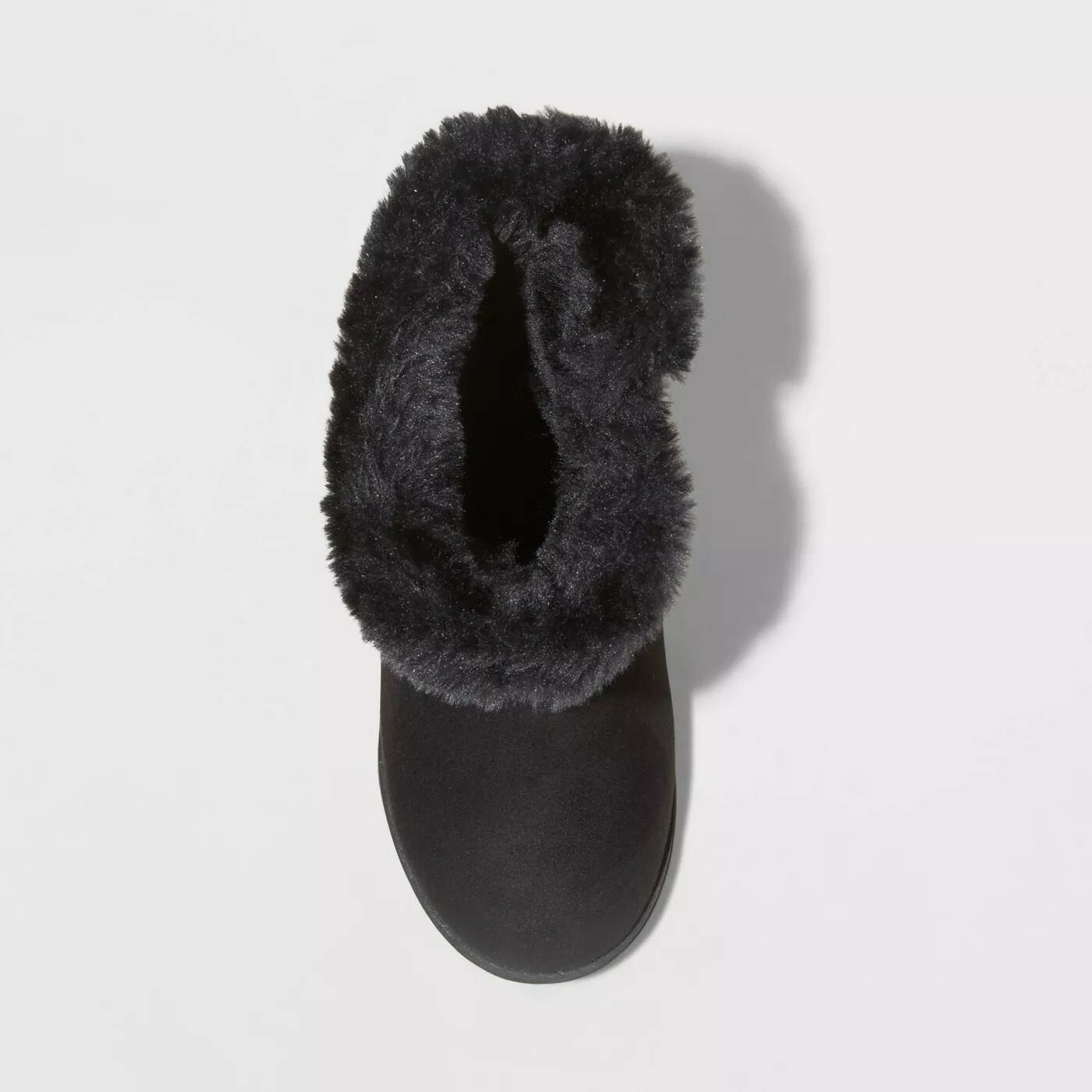 Cat & Jack Toddler Girls Leah Winter Shearling Style Boots Black - CHOOSE SIZE
