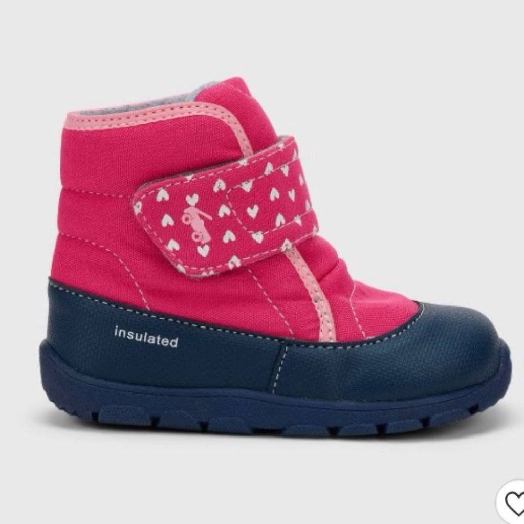 Toddler Girls See Kai Run Basics Blake Pink Winter Boots - CHOOSE SIZE