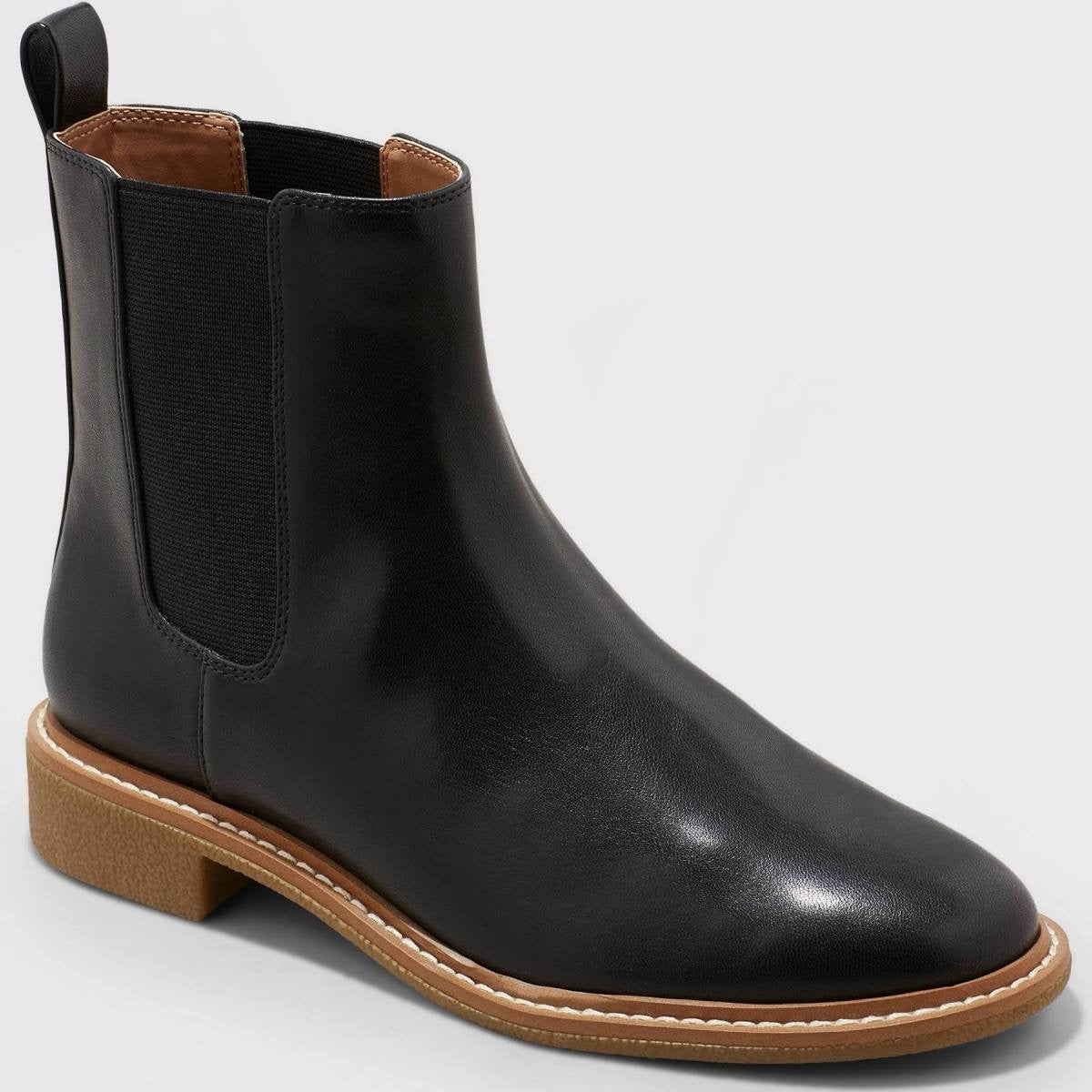 Universal Thread Women's Pearl Chelsea Black Boots - Size 6.5