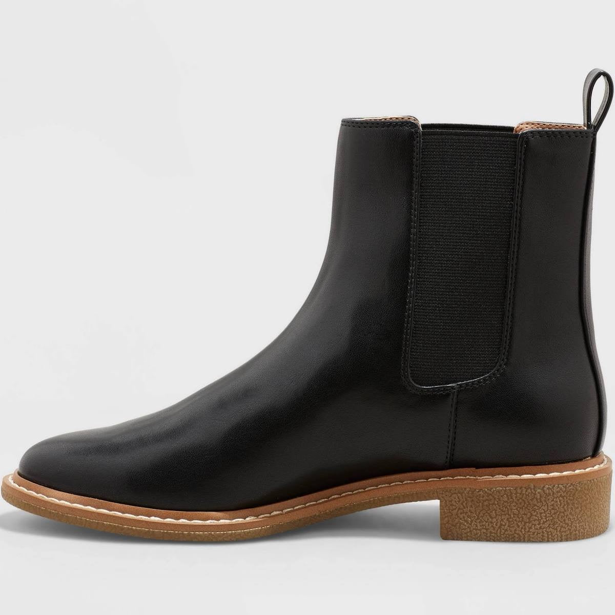 Universal Thread Women's Pearl Chelsea Black Boots - Size 6.5