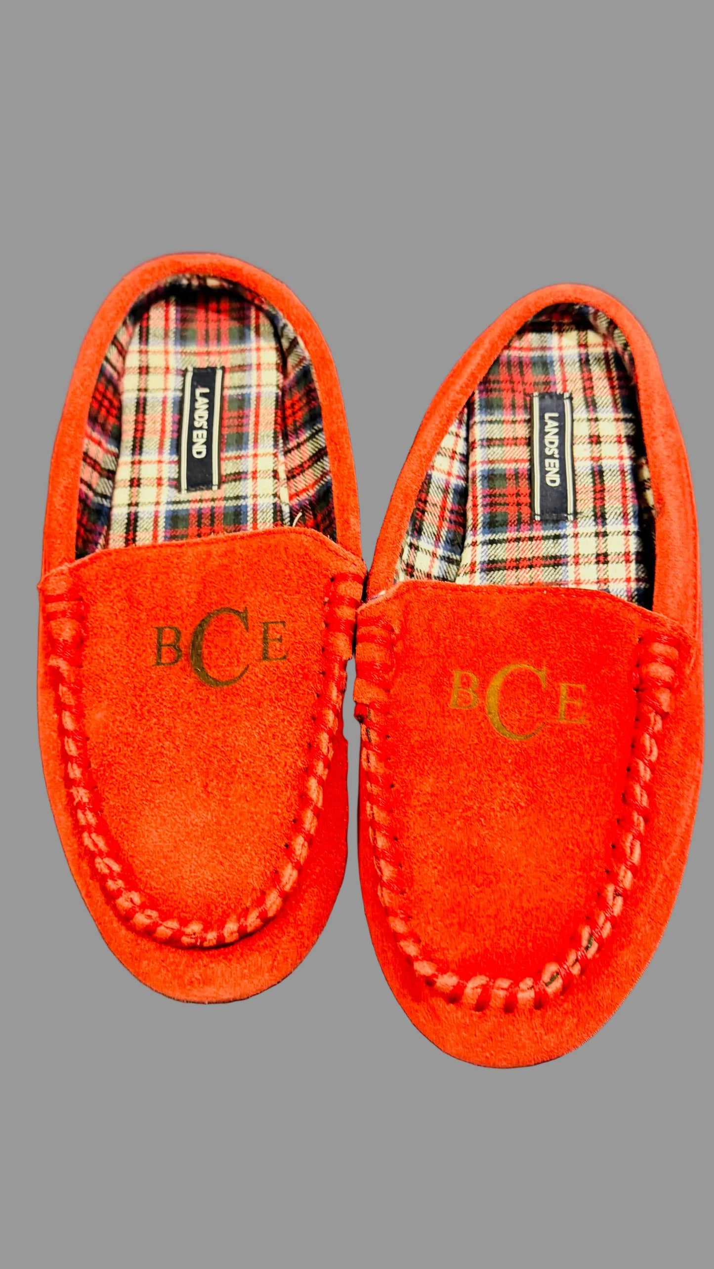 Lands' End Rich Red Women's Clog Slipper - Size 9