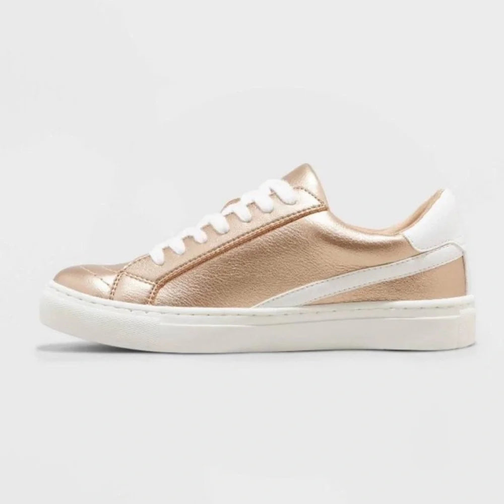 Women's Brittin Sneakers - Universal Thread™ Rose Gold - Size 7