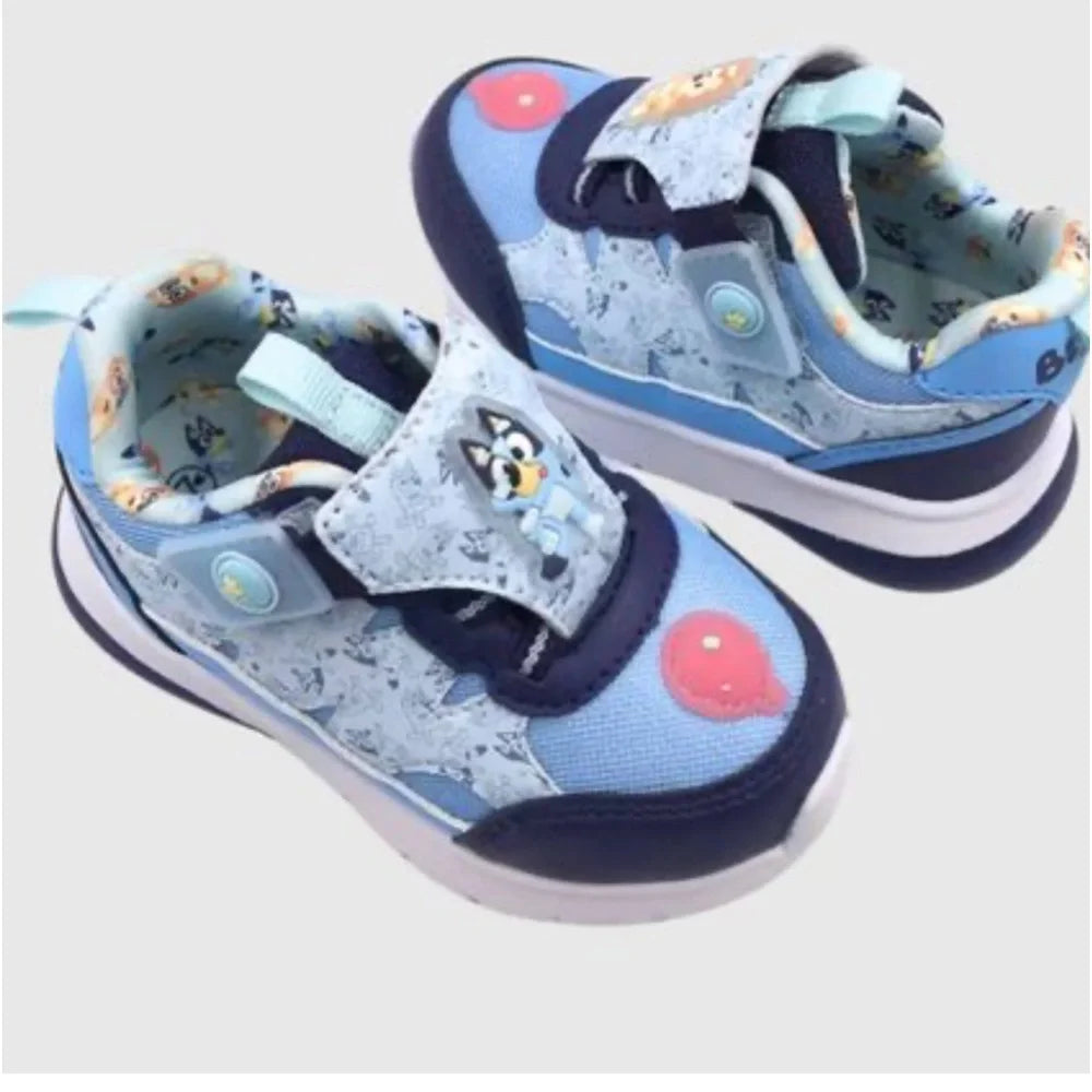 Toddler Bluey Light Up Athletic Sneakers - CHOOSE SIZE