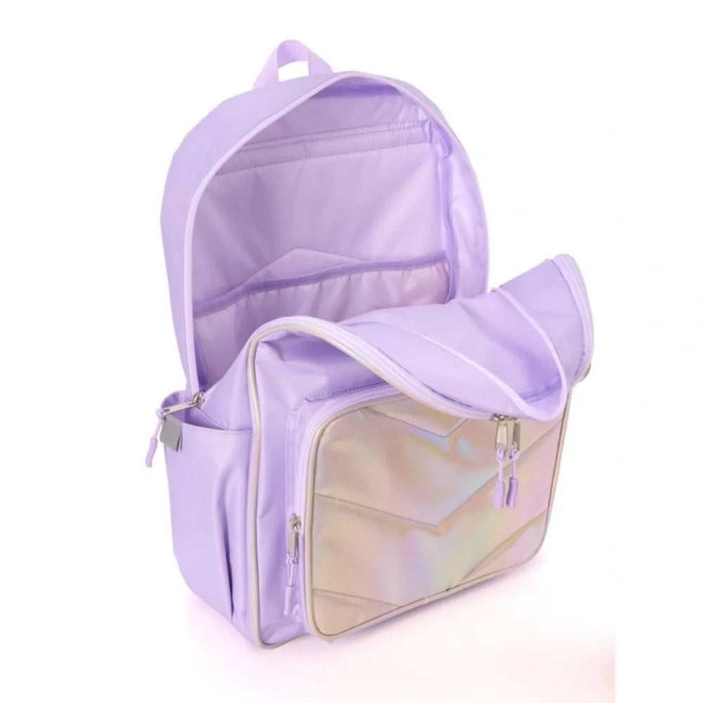 Locker Club Kids' 16L Nylon Backpack with Headphone Pencil Pouch - CHOOSE COLOR