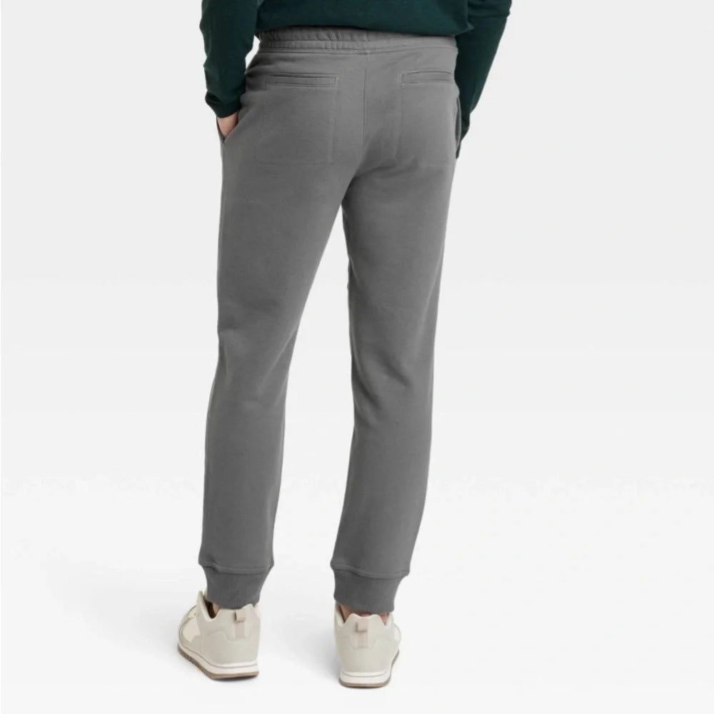 Men's Tapered Pintuck Fleece Jogger Pants - Goodfellow & Co - Choose Size