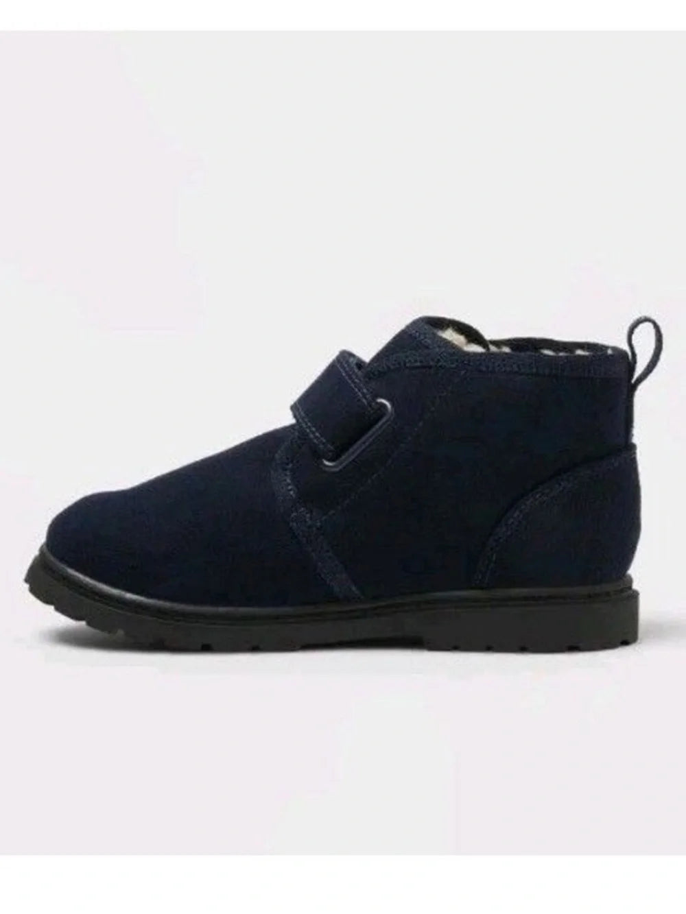 Toddler Boys Magnus Sherpa Lined Ankle Bootie Navy - CHOOSE SIZE