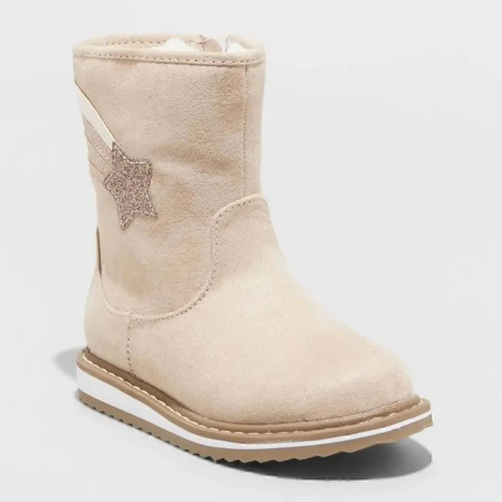 Toddler's Isla Zipper Slip-On Winter Boots - Cat & Jack - CHOOSE SZ