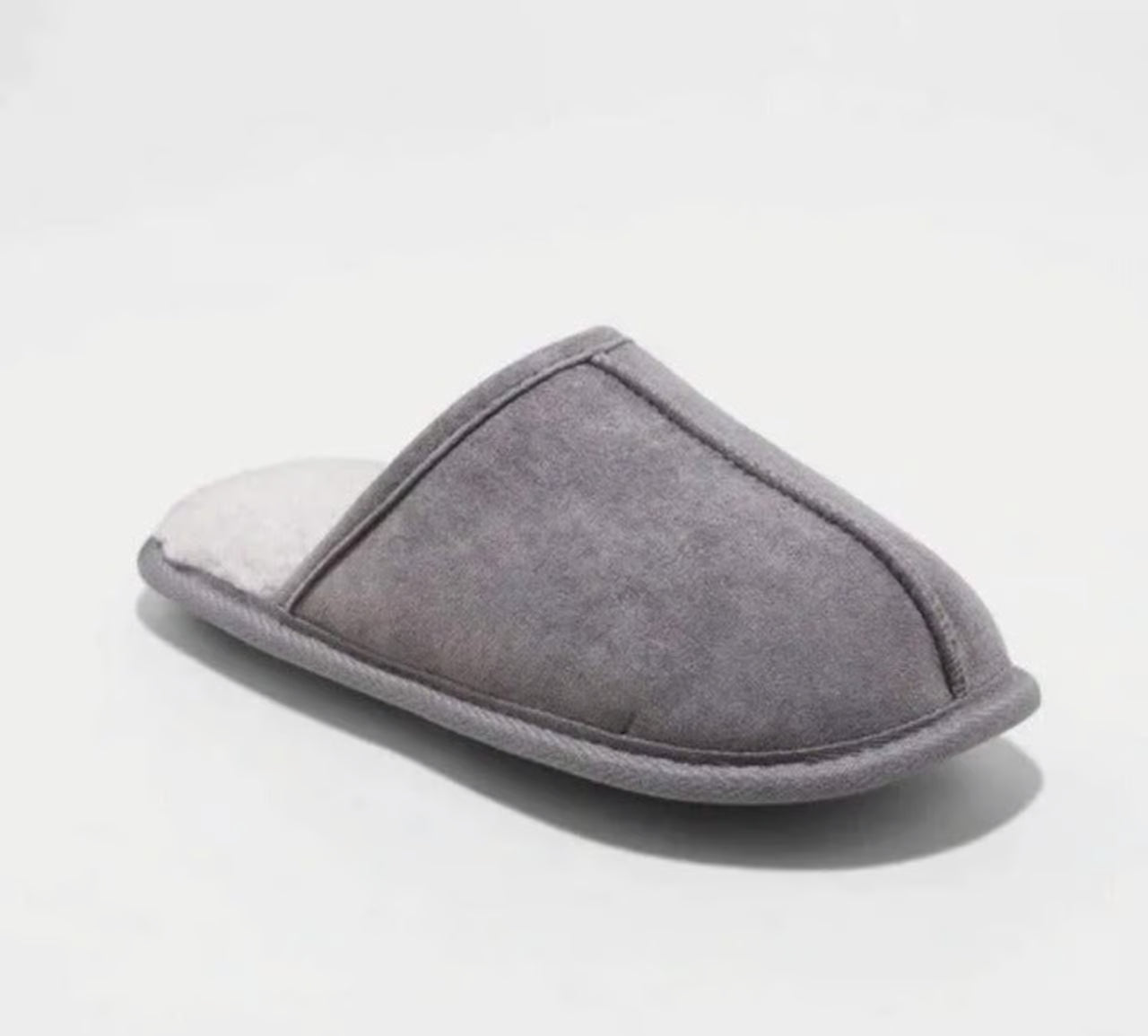 Cat & Jack Kids Ellis Scuff Slide Slippers Grey-- L (4/5)