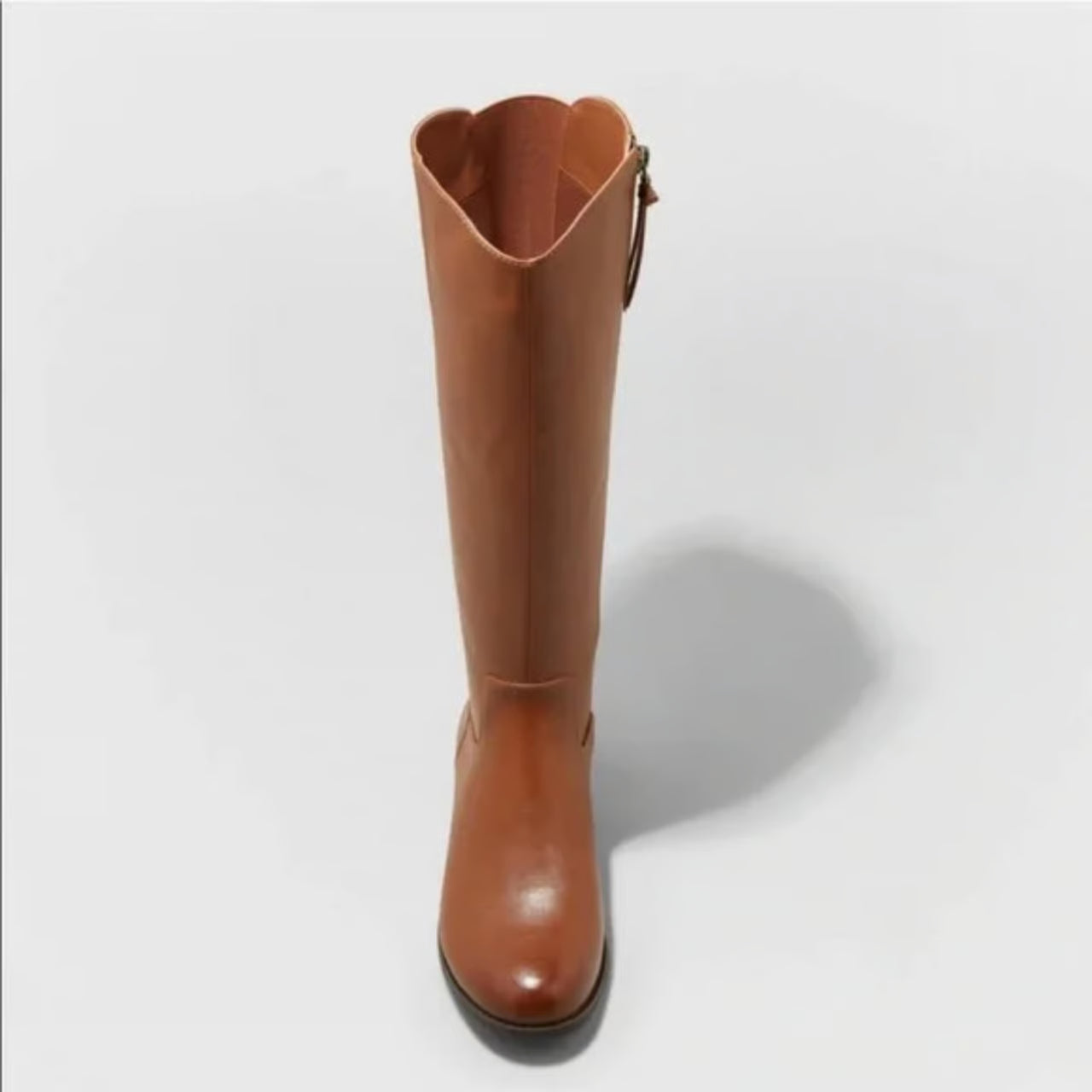 Universal Thread Women’s Tatiana Heeled Riding Boots Cognac -CHOOSE Sz