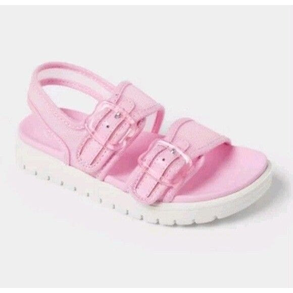 Toddler Riley Mesh Footbed Sandals Pink - Cat & Jack - CHOOSE SIZE