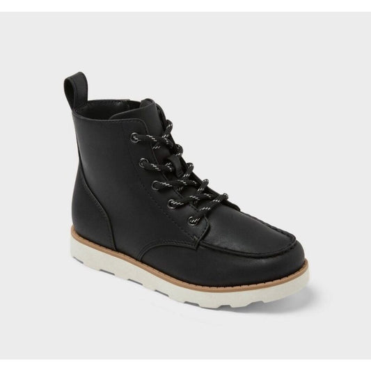 Cat & Jack Boys Bosley Boots Mock Toe Casual Ankle Boot - CHOOSE Sz