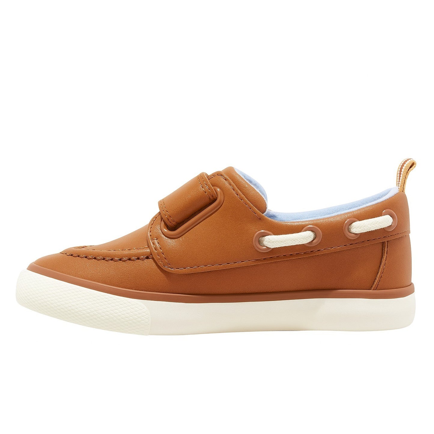 Cat & Jack Toddler Levi Boat Pull-On Shoes Dark Brown - Size 5