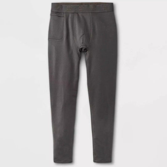 All in Motion Mens Heavyweight Thermal Pants Gray - CHOOSE SIZE