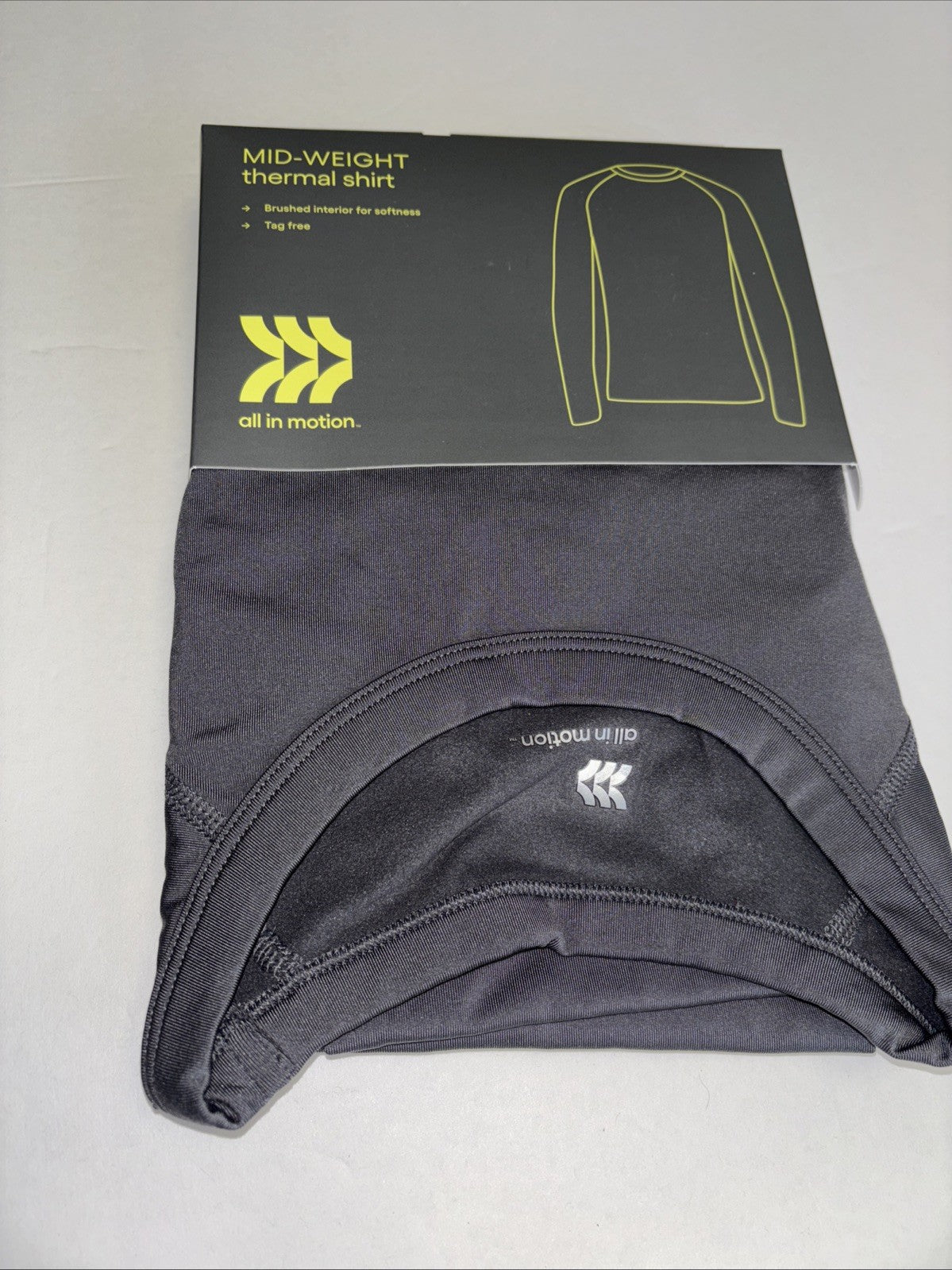 All in Motion Mens Mid-Weight Thermal Shirts -  CHOOSE SIZE/ COLOR