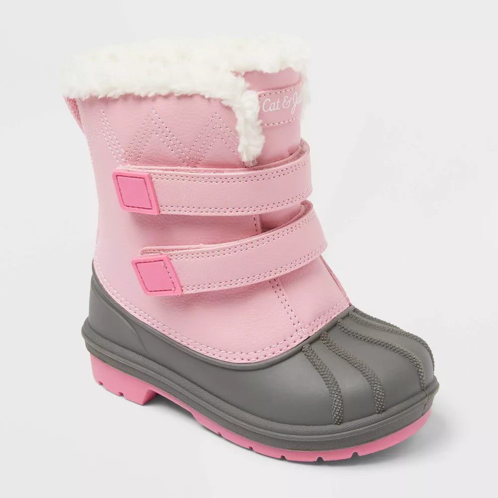 Cat & Jack Toddler Denver Winter Boots  Light Pink - CHOOSE SIZE
