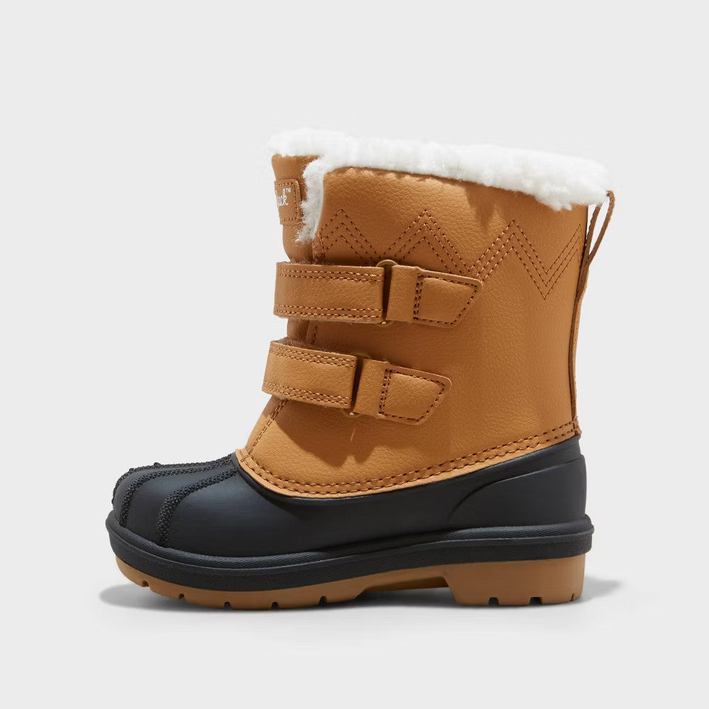 Cat & Jack Toddler Denver  Winter Boots Cognac - CHOOSE SIZE