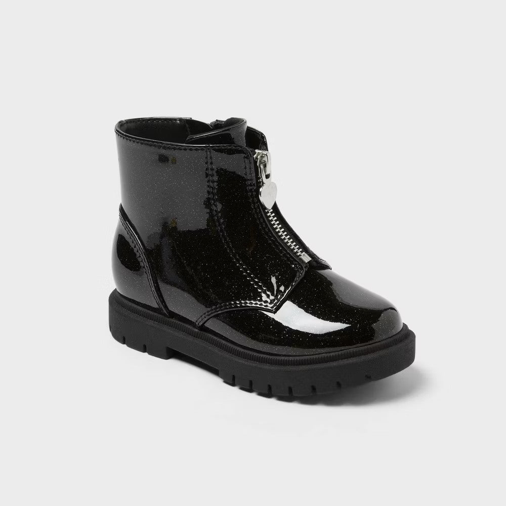 Cat & Jack Toddler Girls' Donna Chelsea Boots Black