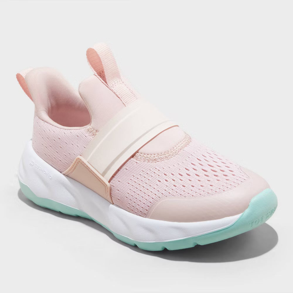 Kids' Dillon Slip-On Performance Sneakers Blush - All In Motion Size 6