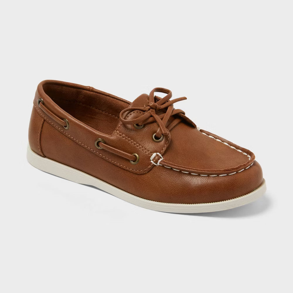 Big Kids' Easton Boat Shoes  Cognac - Cat & Jack Size 6