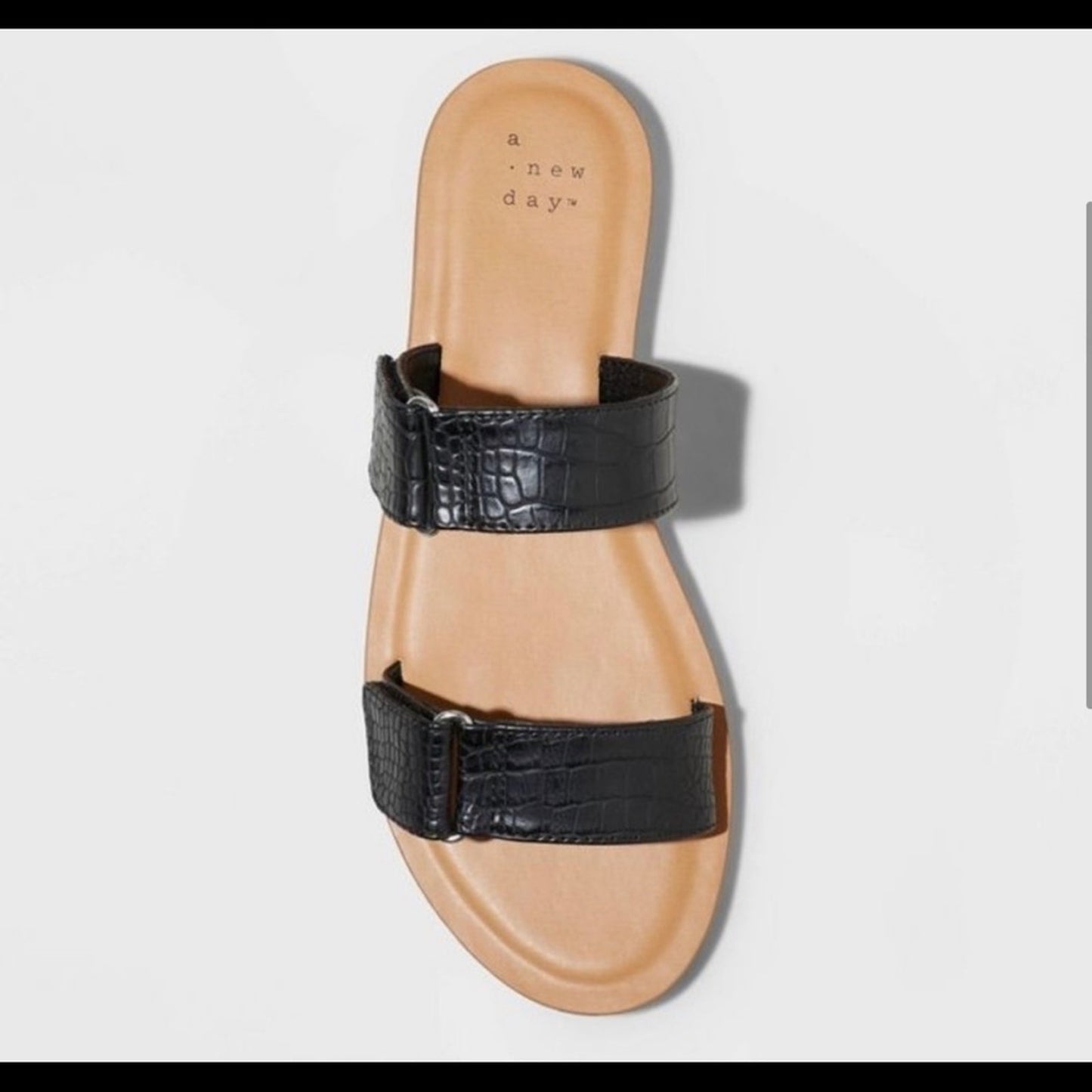Women's Illiana Two Band Sandals - A New Day - Size 7