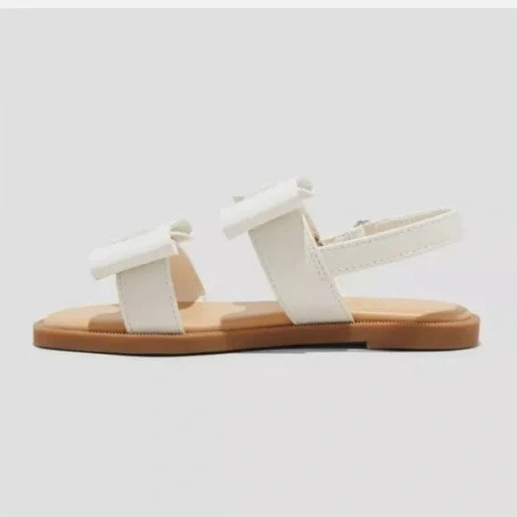Toddler Girls' Ruby Bow Sandals - Cat & Jack