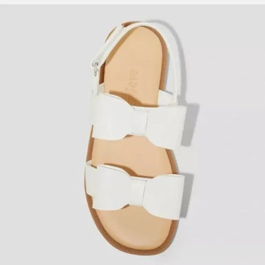Toddler Girls' Ruby Bow Sandals - Cat & Jack