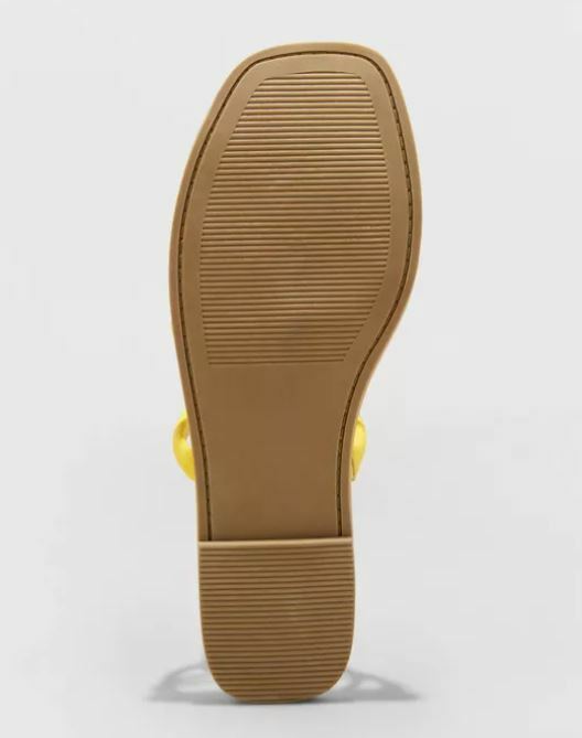 Women's Wren Triple Strap Sandals Yellow - A New Day - CHOOSE SIZE