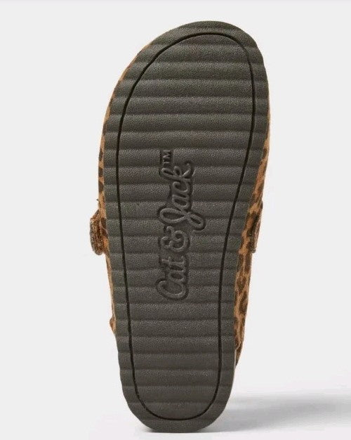 Toddler Berlin Clogs Brown- Cat & Jack™  Leopard Spot Pattern - CHOOSE SIZE
