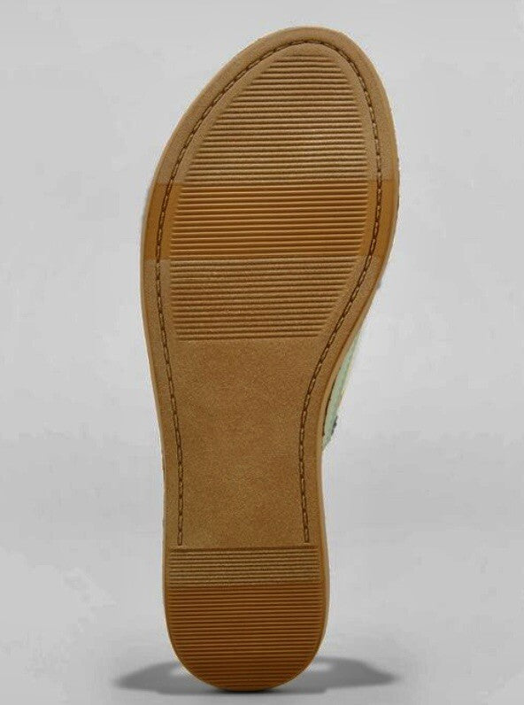 Women's Melody Knotted Slide Sandals Teal - Universal Thread - Size 7
