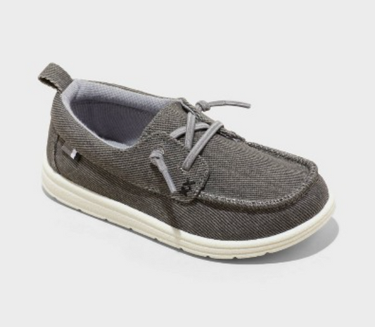 Toddler Bobby Slip On Boat Sneakers Charcoal Gray  Cat & Jack™