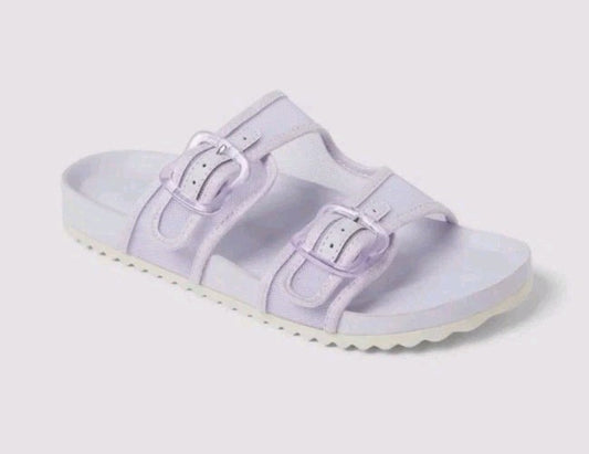 Kids' Kaia Mesh Footbed Sandals - Cat & Jack Purple - CHOOSE SIZE