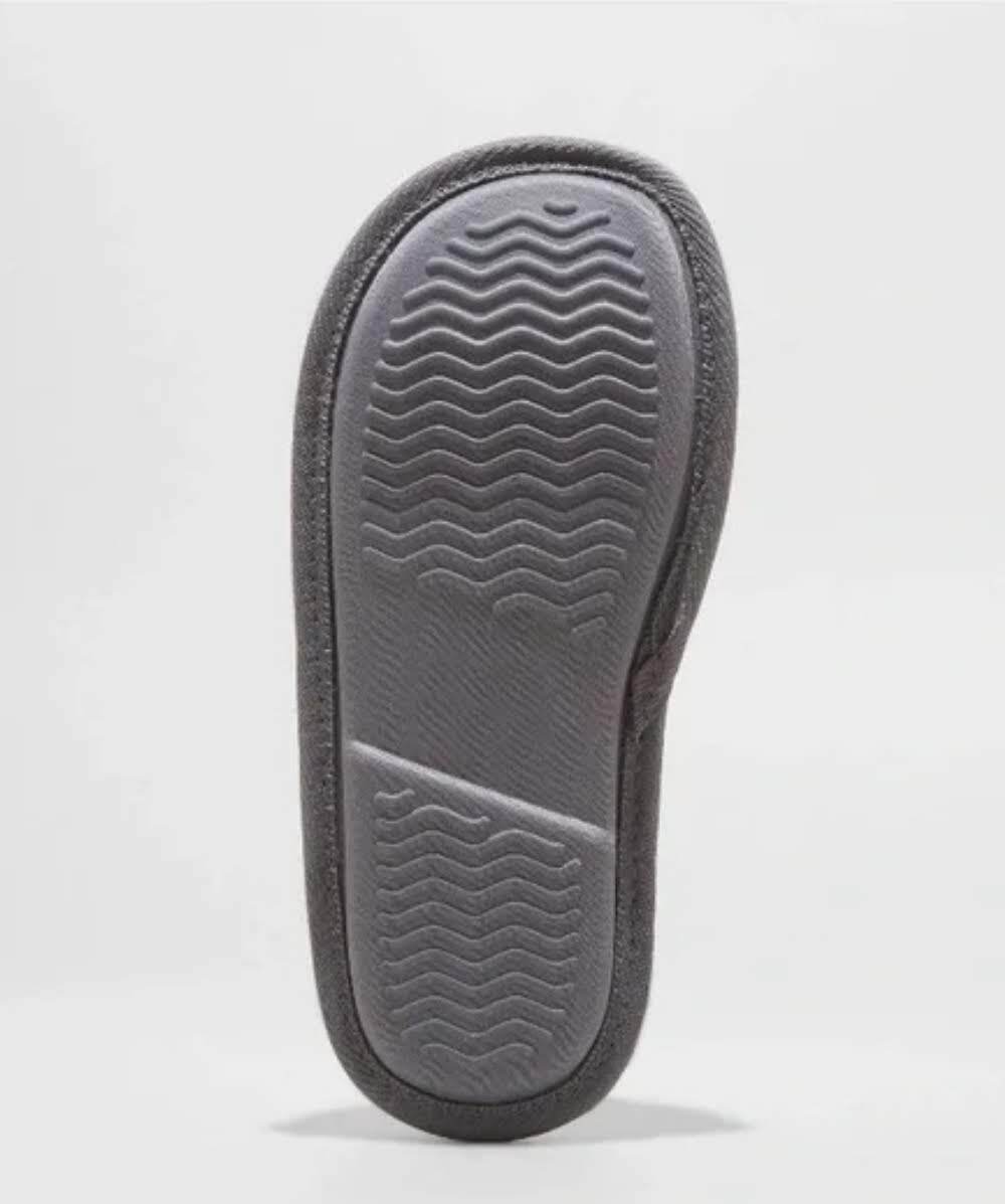 Cat & Jack Kids Ellis Scuff Slide Slippers Grey-- L (4/5)