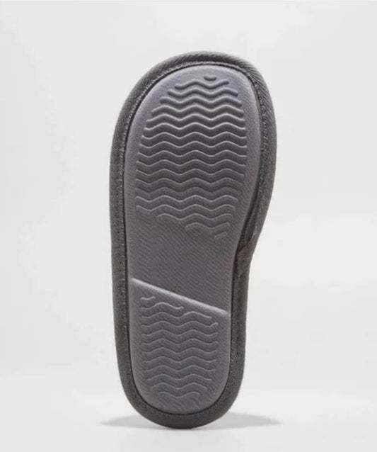 Cat & Jack Kids Ellis Scuff Slide Slippers Grey-- L (4/5)