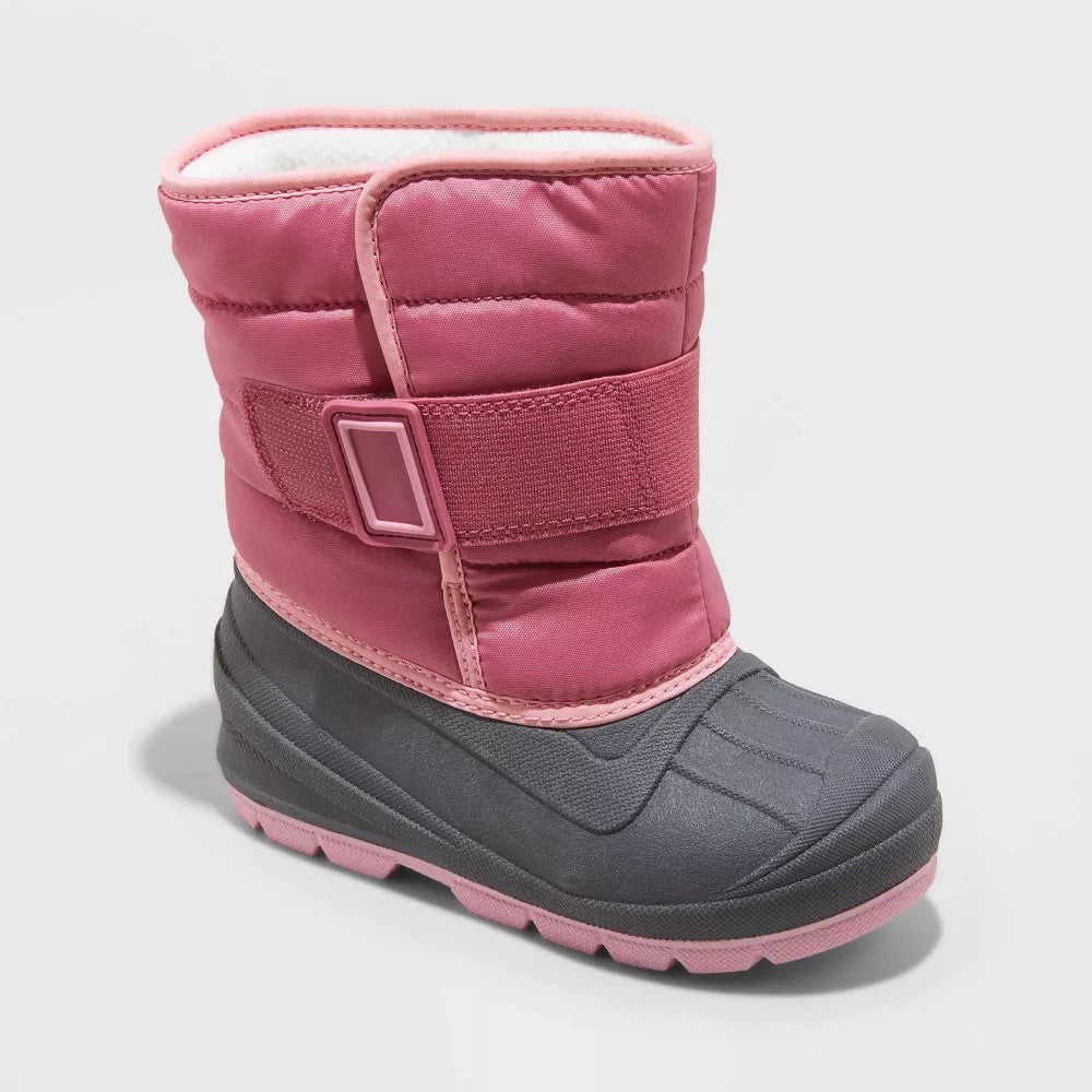 Toddler Pink Dane Thermolite Waterproof Snow Boots  Cat & Jack -Size 5