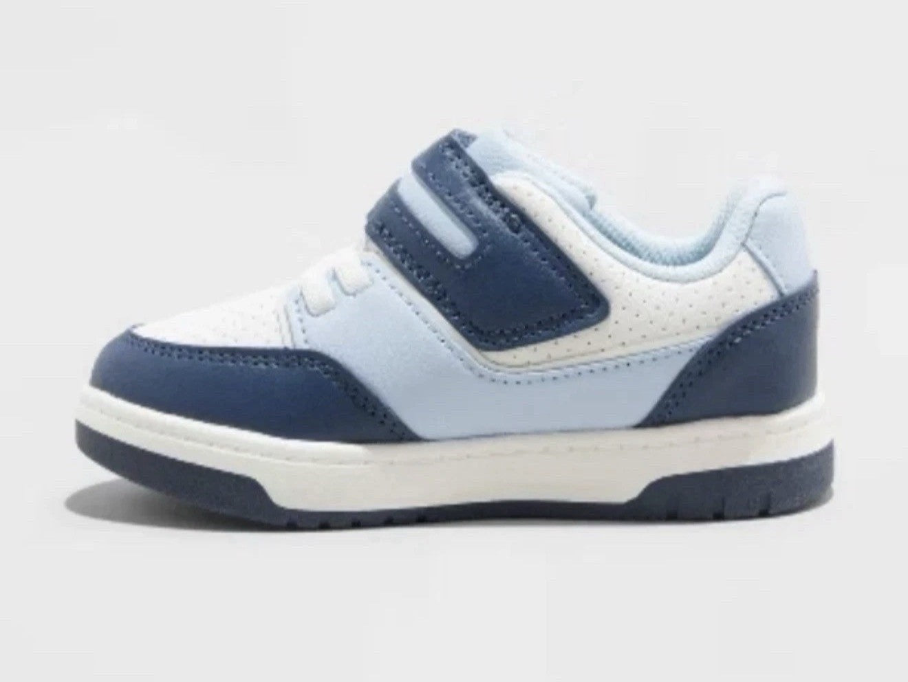 Cat & Jack Toddler Hudson Sneakers Blue White Hook and Loop- CHOOSE Sz
