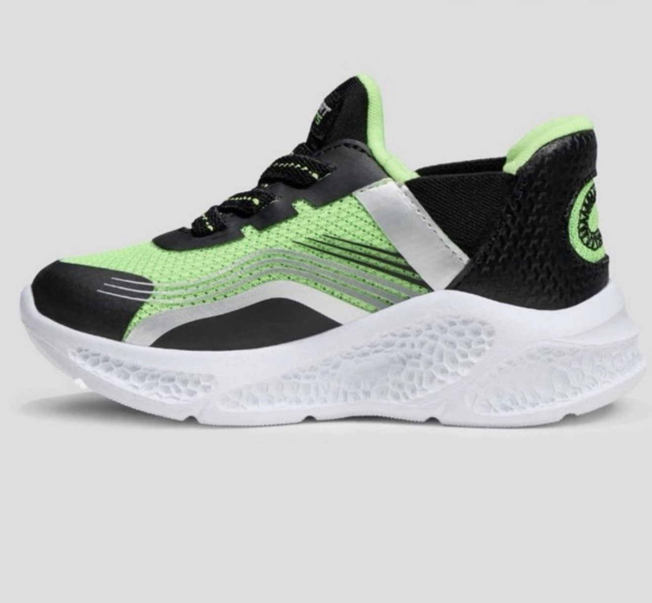S Sport by Skechers Boys Myles Step-Ins Sneakers Green- Size 10