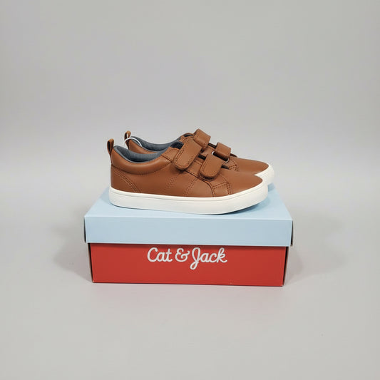 Cat & Jack Toddler Boys' Dino Sneakers Cognac - CHOOSE SIZE