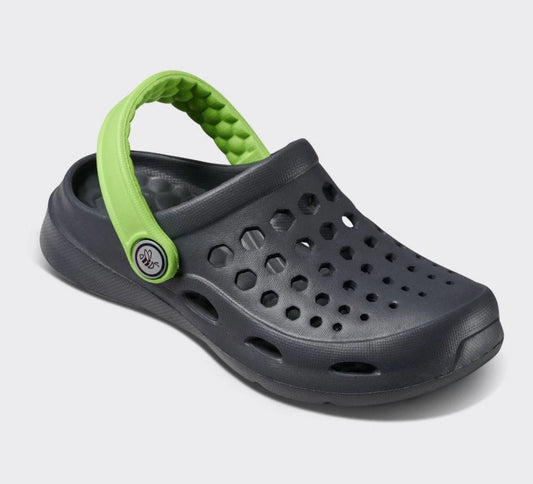 Joybees Toddler Harper Sandals - Lime Green/Charcoal Gray - CHOOSE SIZE
