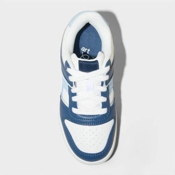 Art Class Kids Zayne Court Blue‎ Sneakers - Size 4