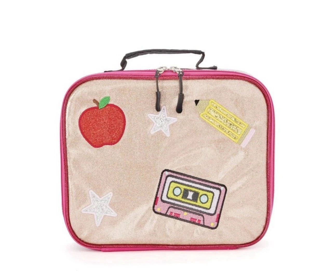Locker Club Kids' 16L Kids Backpack with Lunch Box Headphone - Red/Gray