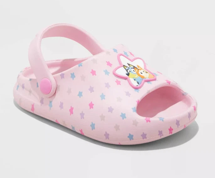 Toddler Bluey Comfort EVA Slide Sandals Pink - CHOOSE SIZE