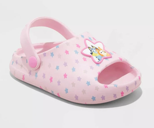 Toddler Bluey Comfort EVA Slide Sandals Pink - CHOOSE SIZE