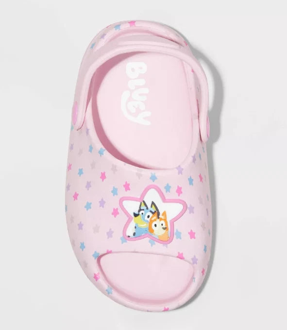 Toddler Bluey Comfort EVA Slide Sandals Pink - CHOOSE SIZE